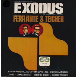 Ferrante & Teicher Theme Music From The Film Exodus And Other Popular Favourites Vinyl LP USED