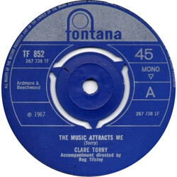 Clare Torry The Music Attracts Me USED VINYL 7INCH MONO