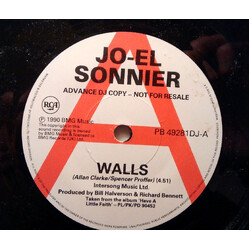 Jo-El Sonnier Walls Vinyl 7" USED