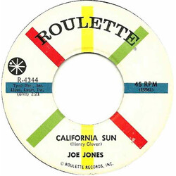 Joe Jones (2) California Sun / Please Don't Talk About Me When I'm Gone VINYL 7" USED