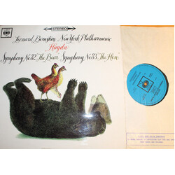 Joseph Haydn / The New York Philharmonic Orchestra / Leonard Bernstein Symphony No. 82 "The Bear", Symphony No. 83 "The Hen" Vinyl LP USED