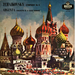 Pyotr Ilyich Tchaikovsky / Ataúlfo Argenta / L'Orchestre De La Suisse Romande Symphony No 4 Vinyl LP USED