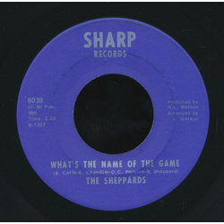 The Sheppards What's The Name Of The Game Vinyl 7" USED