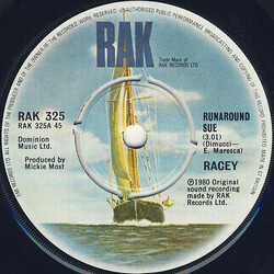 Racey Runaround Sue USED VINYL 7INCH 45 RPM SINGLE