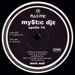 Mystic Djz Apollo 14 Vinyl 12" USED