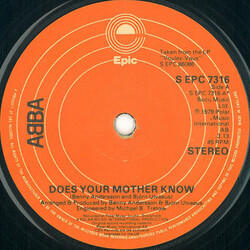ABBA Does Your Mother Know USED VINYL 7INCH 45 RPM SINGLE STEREO