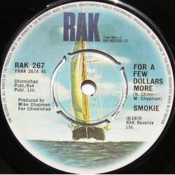 Smokie For A Few Dollars More USED VINYL 7INCH 45 RPM SINGLE