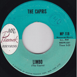 The Capris Limbo USED VINYL 7INCH 45 RPM SINGLE