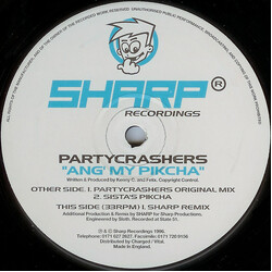 Party Crashers Ang' My Pikcha USED VINYL 12INCH 33 S RPM