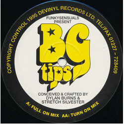 Funkysensuals BG Tips USED VINYL 12INCH