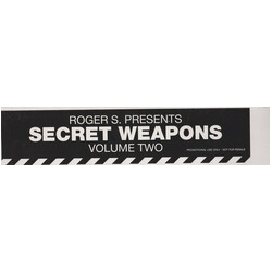 Roger Sanchez Secret Weapons - Volume Two USED VINYL 12INCH 33 S RPM PROMO SAMPLER WHITE LABEL