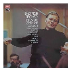 Dietrich Fischer-Dieskau / Franz Schubert / New Philharmonia Orchestra Symphony No. 8 In B Minor ("Unfinished"); Symphony No. 5 In B Flat Vinyl LP USE