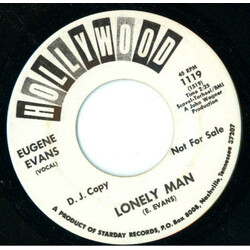 Eugene Evans Lonely Man USED VINYL 7INCH SINGLE PROMO