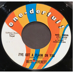 Betty Everett I've Got A Claim On You USED VINYL 7INCH 45 RPM SINGLE MONO