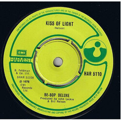 Be Bop Deluxe / Funky Phaser And His Unearthly Merchandise Kiss Of Light / Shine USED VINYL 7INCH 45 RPM