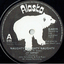 Joy Sarney / Friends Of Joy Naughty Naughty Naughty / Letters Of Love USED VINYL 7INCH 45 RPM SINGLE