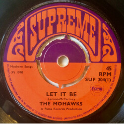 The Mohawks Let It Be USED VINYL 7INCH 45 RPM