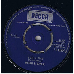 Mouth & MacNeal I See A Star USED VINYL 7INCH 45 RPM SINGLE