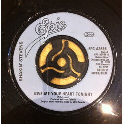 Shakin' Stevens Give Me Your Heart Tonight USED VINYL 7INCH 45 RPM SINGLE