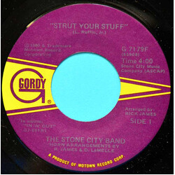 Stone City Band Strut Your Stuff USED VINYL 7INCH 45 RPM SINGLE