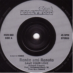 Renée & Renato Save Your Love VINYL 7" USED