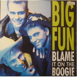 Big Fun Blame it on the Boogie USED VINYL 7INCH 45 RPM SINGLE