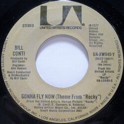 Bill Conti Gonna Fly Now (Theme From "Rocky") USED VINYL 7INCH 45 RPM SINGLE STYRENE STEREO
