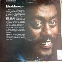 Johnnie Taylor Eargasm Vinyl LP USED