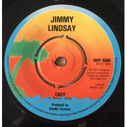 Jimmy Lindsay Easy USED VINYL 7INCH 45 RPM SINGLE