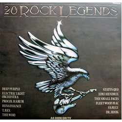 Various 20 Rock Legends Vinyl LP USED
