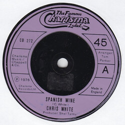 Chris White (4) Spanish Wine USED VINYL 7INCH 45 RPM SINGLE