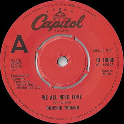 Domenic Troiano We All Need Love USED VINYL 7INCH
