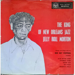 Jelly Roll Morton The King Of New Orleans Jazz Vinyl LP USED