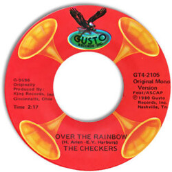 The Checkers Over The Rainbow / You've Been Fooling Around Vinyl 7" USED