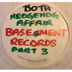 Hedgehog Affair Rush Till Dawn Presents Hedgehog Affair Pt. 3 USED VINYL 12INCH WHITE LABEL TEST PRESSING 33 S RPM
