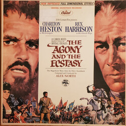 Alex North The Agony And The Ecstasy Vinyl LP USED