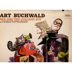Art Buchwald Sex And The College Boy Vinyl LP USED