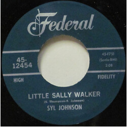 Syl Johnson Little Sally Walker / I Resign From Your Love USED VINYL 7INCH 45 RPM