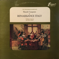 Boston Camerata / Joel Cohen (3) Flemish Composers In Renaissance Italy (The Wandering Musicians) Vinyl LP USED