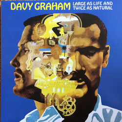 Davy Graham Large As Life And Twice As Natural Vinyl LP USED