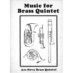 Ars Nova Brass Quintet Music For Brass Quintet Vinyl LP USED