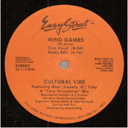 Cultural Vibe Mind Games VINYL 12" USED