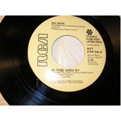 Harry Nilsson As Time Goes By USED VINYL 7INCH 45 RPM PROMO