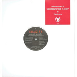 Shakira Underneath Your Clothes (Thunderpuss Remixes) USED VINYL 12INCH 33 S RPM PROMO