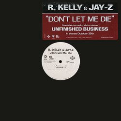 R. Kelly / Jay-Z Don't Let Me Die USED VINYL 12INCH PROMO 33 S RPM