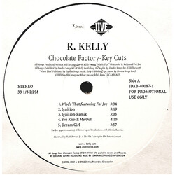 R. Kelly Chocolate Factory - Key Cuts Vinyl LP USED