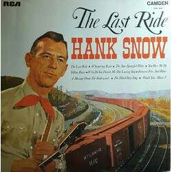 Hank Snow The Last Ride Vinyl LP USED