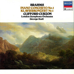 Johannes Brahms / Clifford Curzon / The London Symphony Orchestra / George Szell Piano Concerto No. 1 Vinyl LP USED