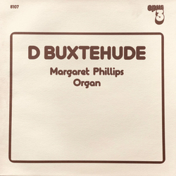 Dieterich Buxtehude / Margaret Phillips (2) D Buxtehude Vinyl LP USED