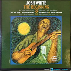 Josh White The Beginning - Volume 2 Vinyl LP USED